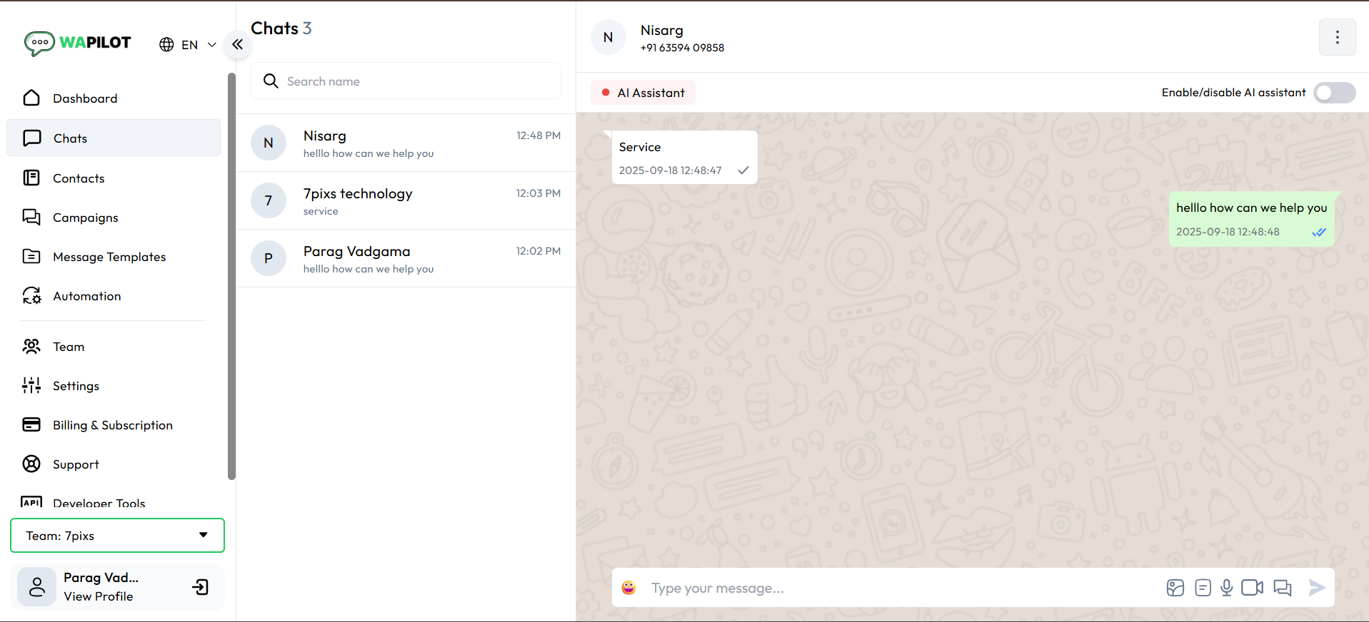 Test Your Auto Replies